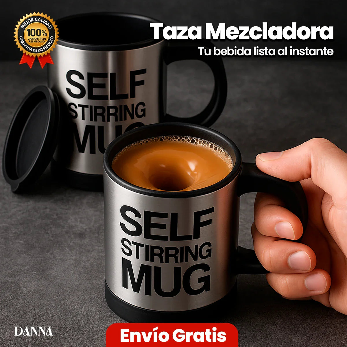 TAZA MEZCLADORA AUTOMÁTICA - ENVÍO GRATIS 🎁