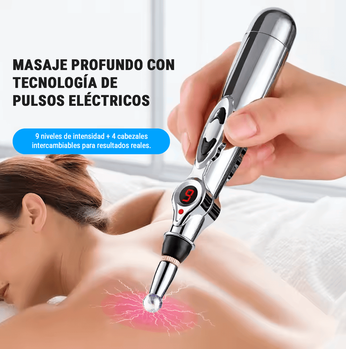 Lápiz Masajeador de Acupuntura – Alivio Total sin Medicinas