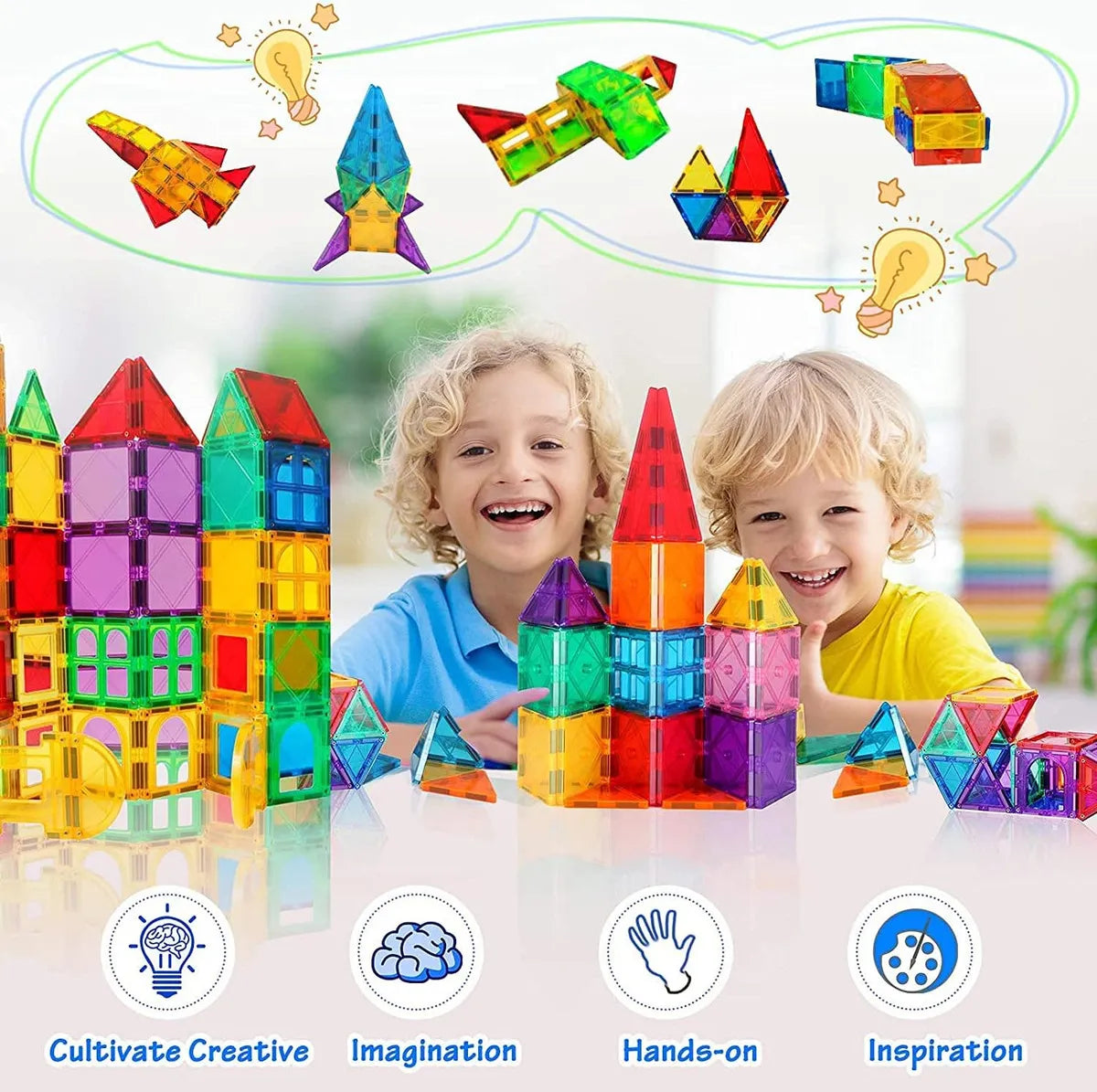 💡HappyBlocks™ BLOQUES MAGNÉTICOS 🧠