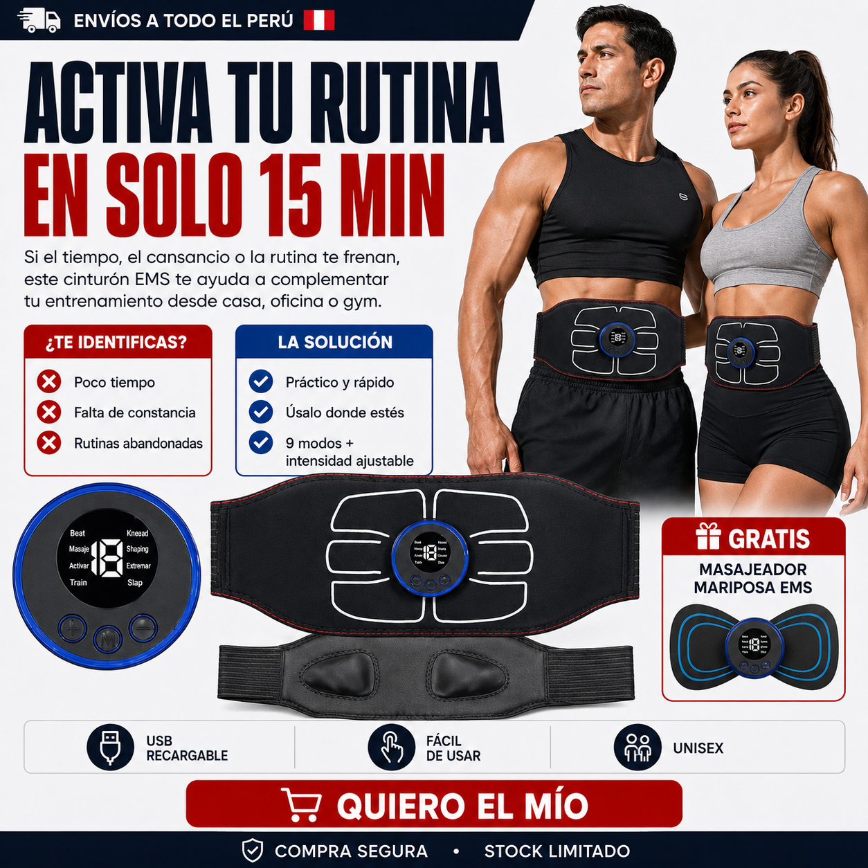 Tonificador abdominal + Regalo 🎁