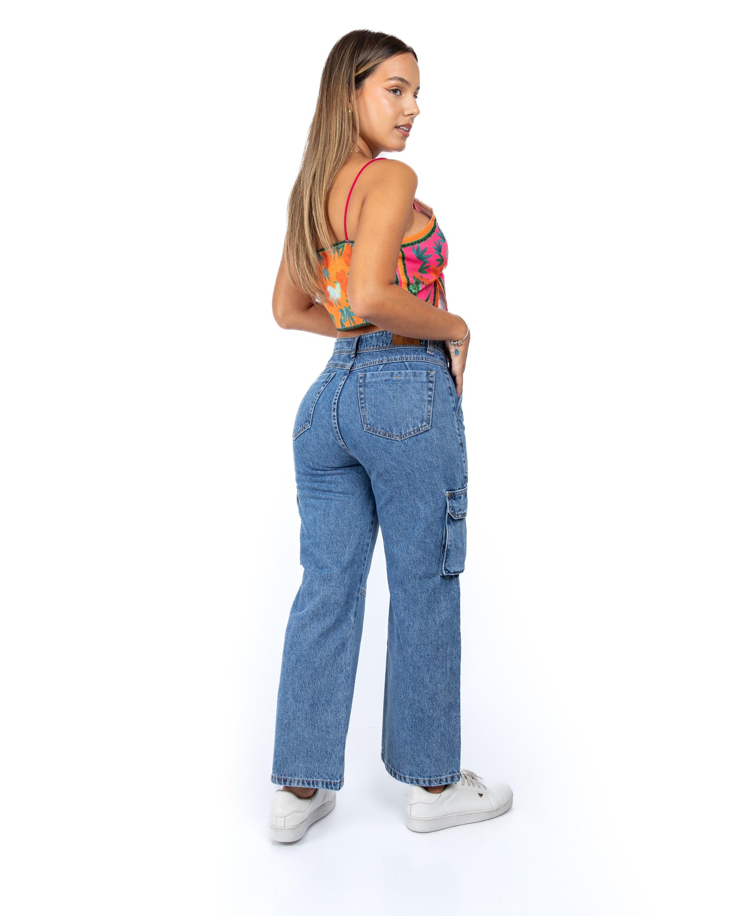 Pantalón Palazo con cargo - Intermedio