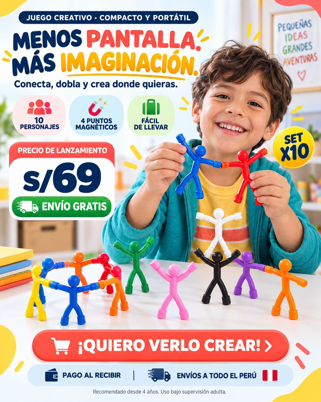 MagniAmigos 10™ - Conecta su imaginación.
