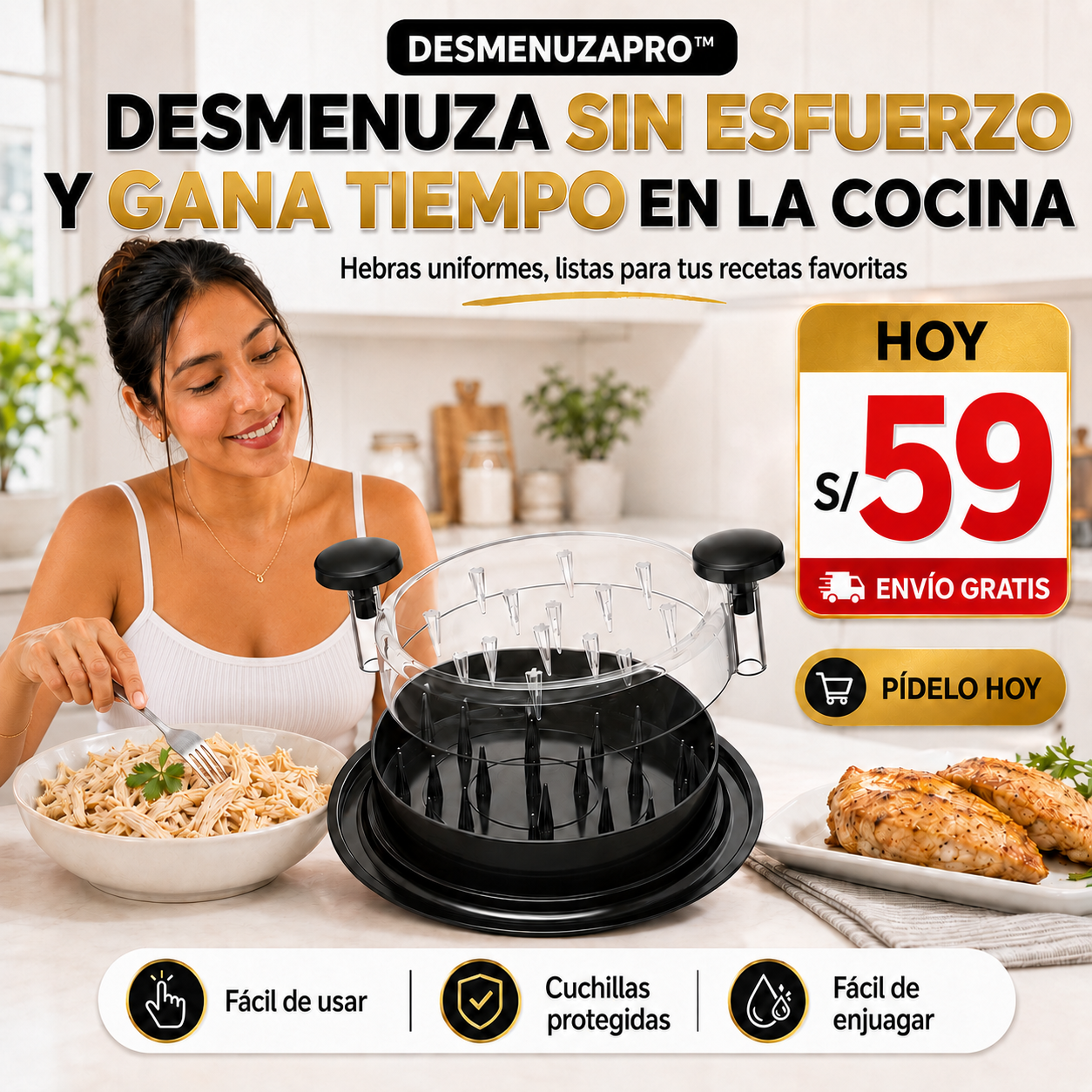DesmenuzaFácil™ + Envio Gratis