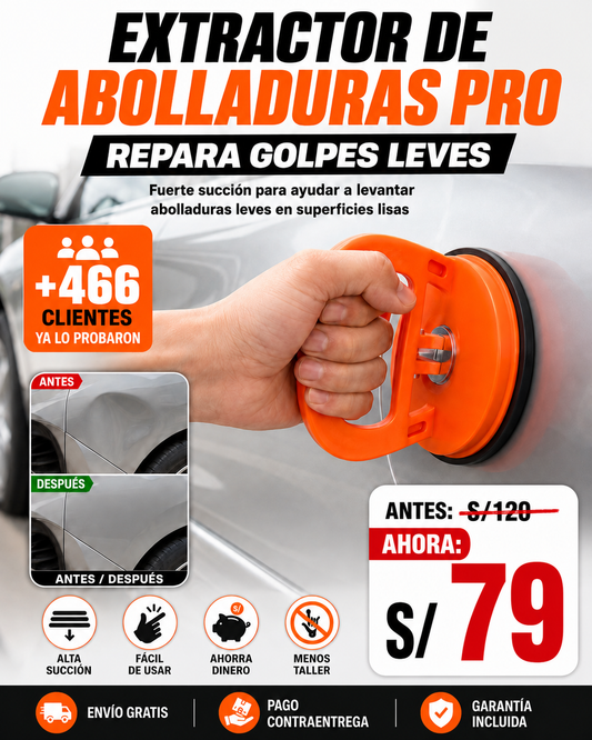 Elimina los golpes de tu auto en minutos - sin ir al taller