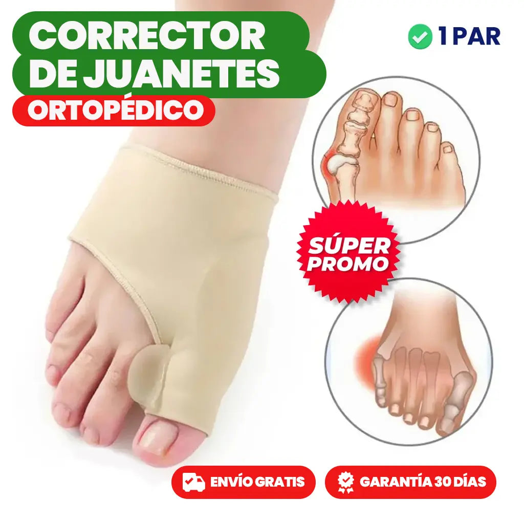 CORRECTOR ORTOPÉDICO DE JUANETES PAR