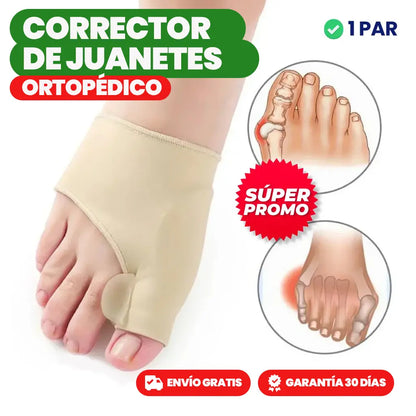 CORRECTOR ORTOPÉDICO DE JUANETES PAR