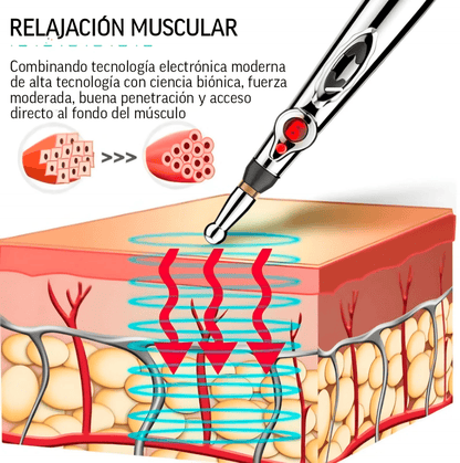 Lápiz Masajeador de Acupuntura – Alivio Total sin Medicinas