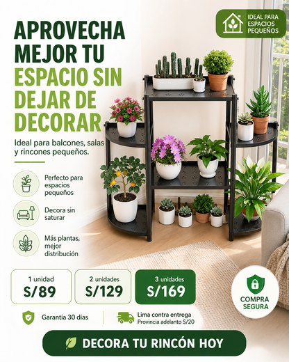 Mueble Macetero 🪴 Decora y Organiza