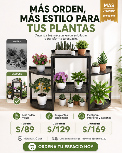 Mueble Macetero 🪴 Decora y Organiza