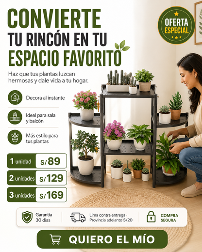 Mueble Macetero 🪴 Decora y Organiza