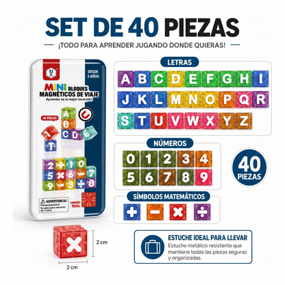 MagniLetras ABC Viajero™ – Aprende jugando, sin pantallas 🧲