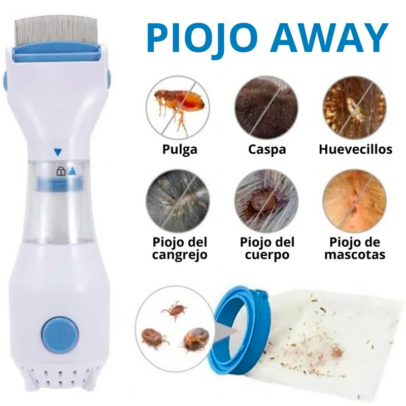 QUITA PIOJOS Y PULGAS - Eléctrico Premium