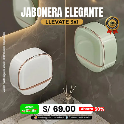 PACK 3x1 JABONERA ELAGANTE  - (Envío GRATIS) 🎁