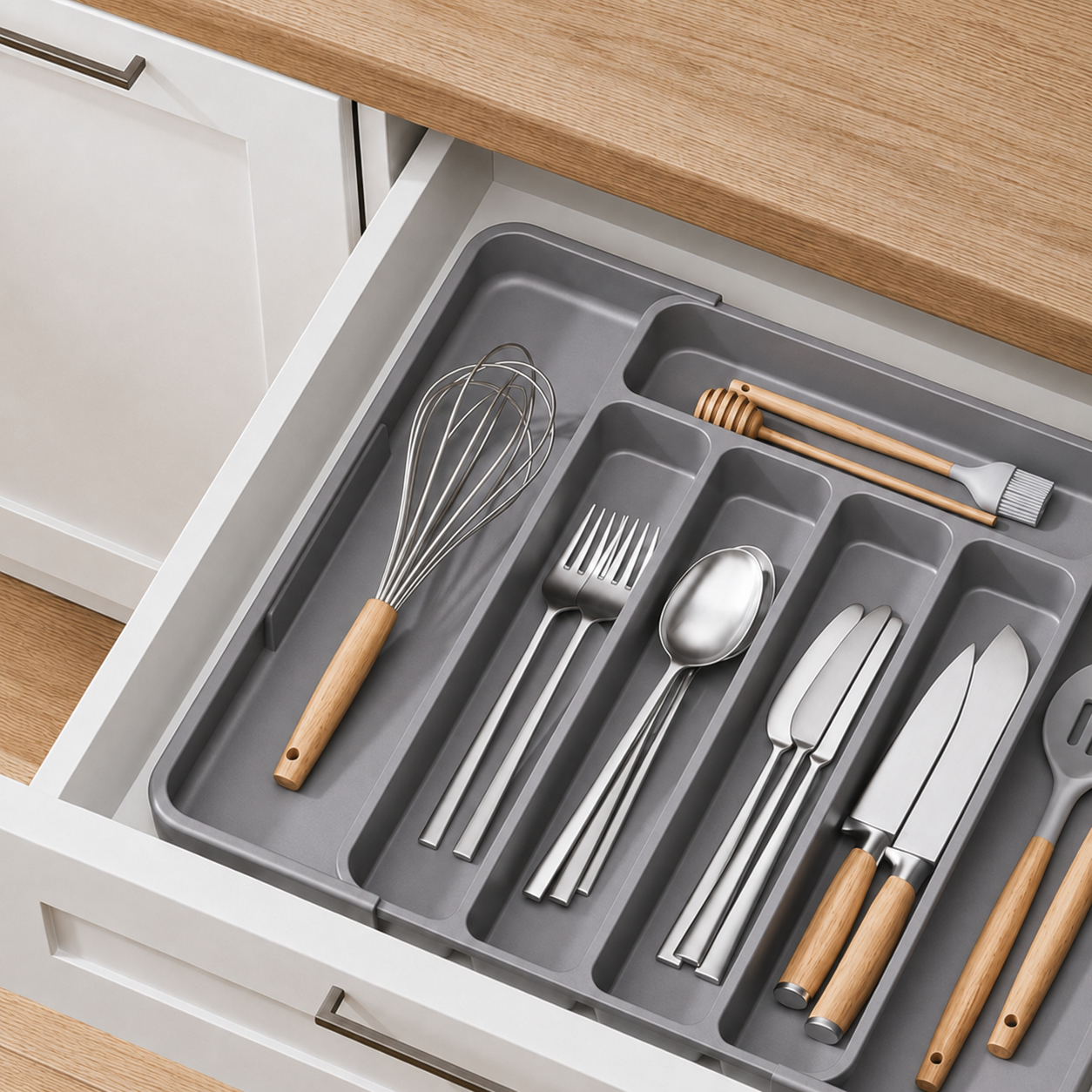 OrdenaFlex™ Organizador Premium Expandible
