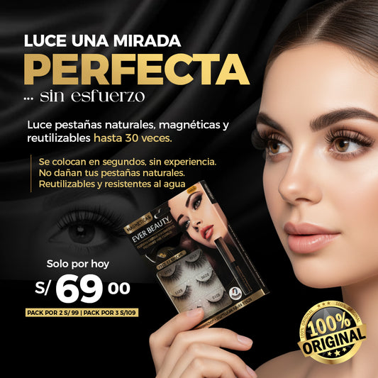 KIT DE PESTAÑAS MAGNÉTICAS 💝