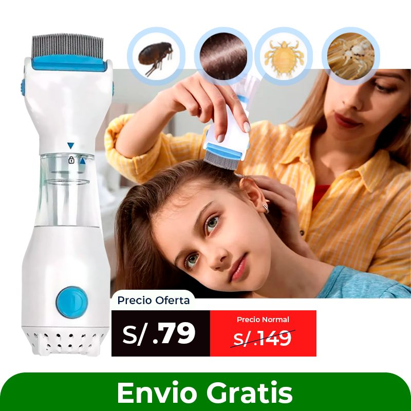 QUITA PIOJOS Y PULGAS - Eléctrico Premium