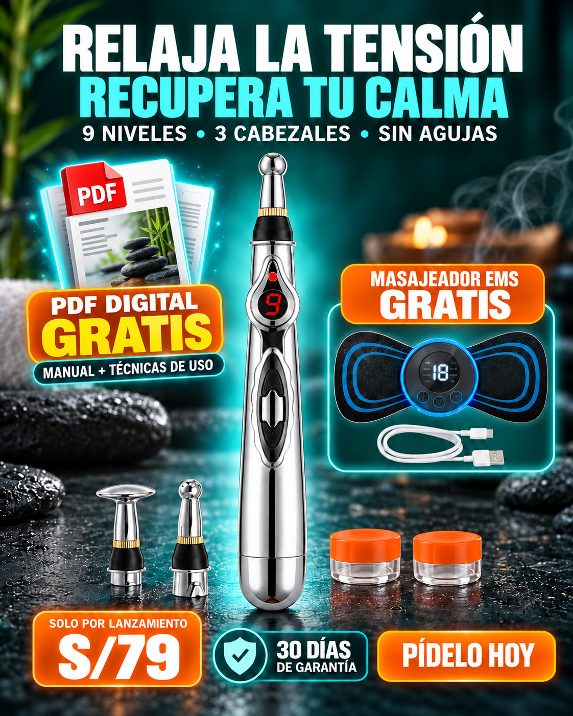 ElectroRelax Duo™ + Masajeador EMS Gratis 🎁