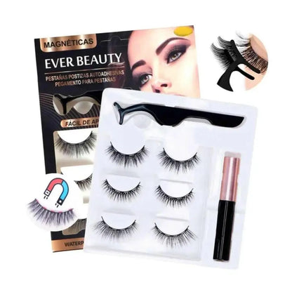 KIT DE PESTAÑAS MAGNÉTICAS 💝